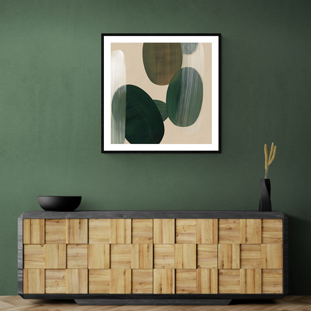 Abstract Minimalist Artwork With Overlapping Ovals 13 Abstract Minimalist Artwork With Overlapping Ovals 13