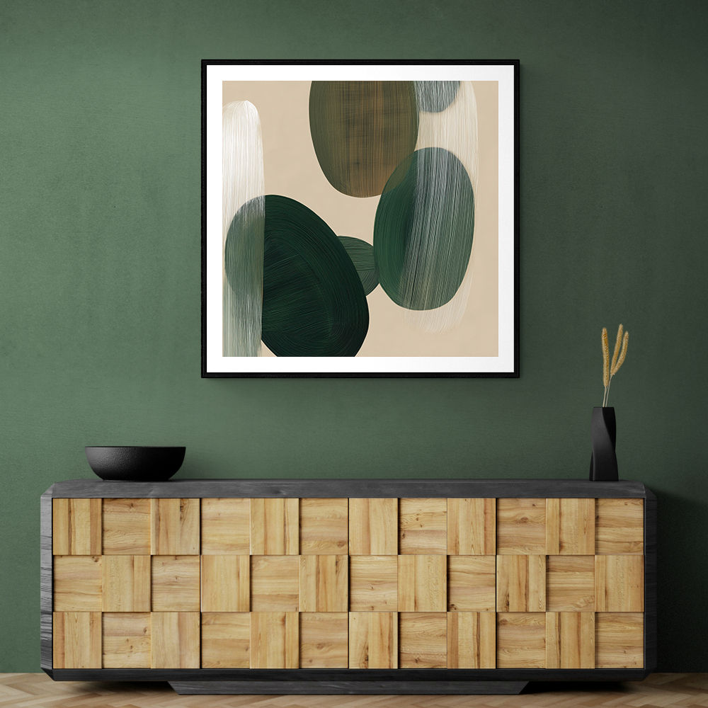 Abstract Minimalist Artwork With Overlapping Ovals 13 Abstract Minimalist Artwork With Overlapping Ovals 13