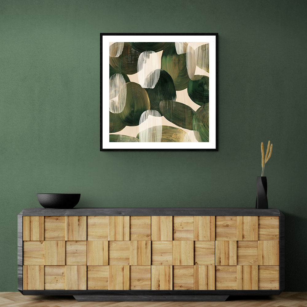Abstract Minimalist Artwork With Overlapping Ovals 7 Abstract Minimalist Artwork With Overlapping Ovals 7