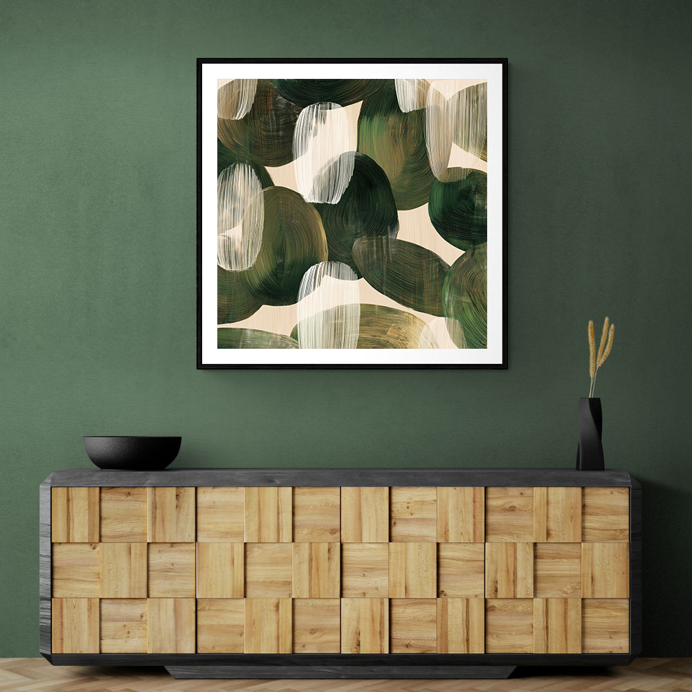 Abstract Minimalist Artwork With Overlapping Ovals 7 Abstract Minimalist Artwork With Overlapping Ovals 7