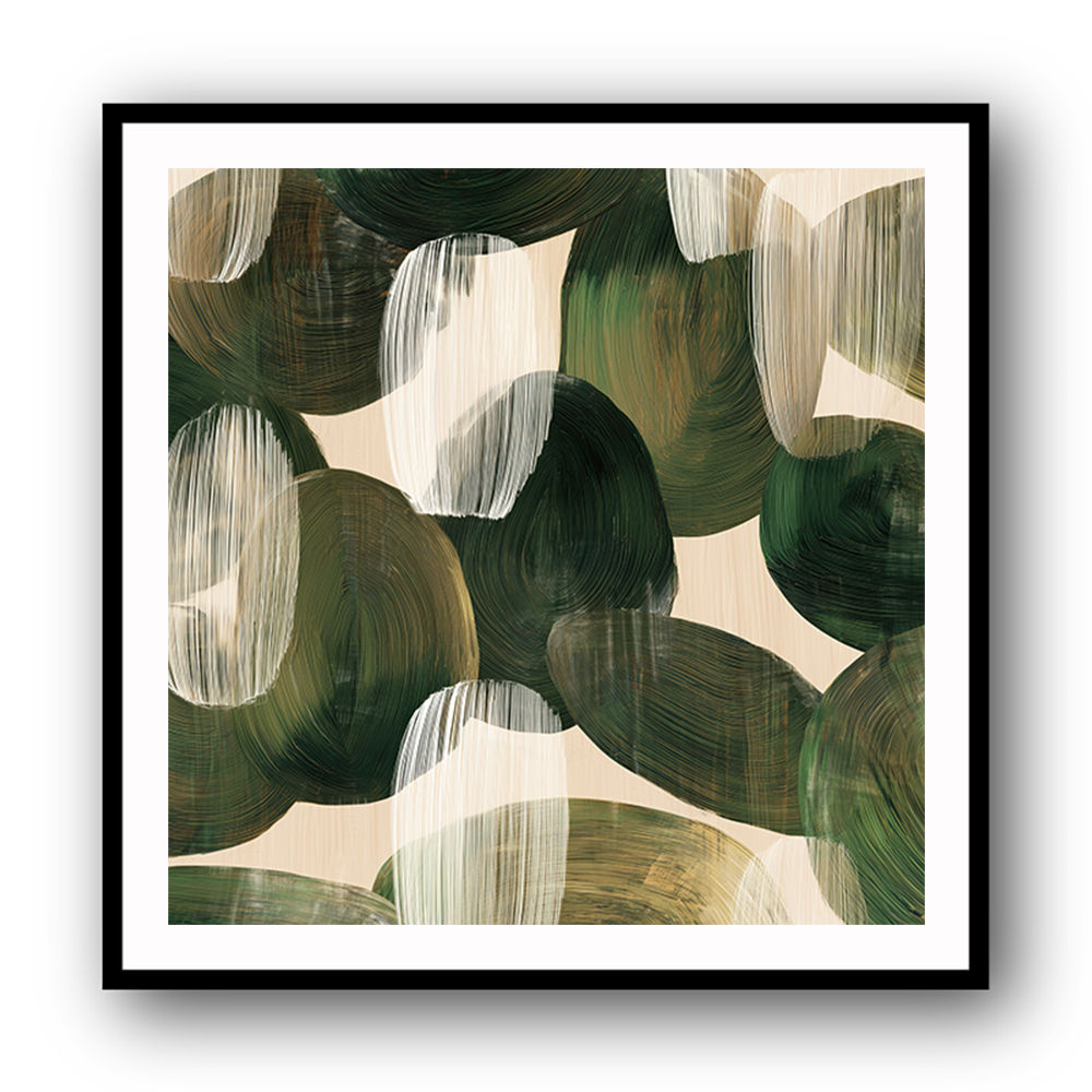 Abstract Minimalist Artwork With Overlapping Ovals 7 Abstract Minimalist Artwork With Overlapping Ovals 7