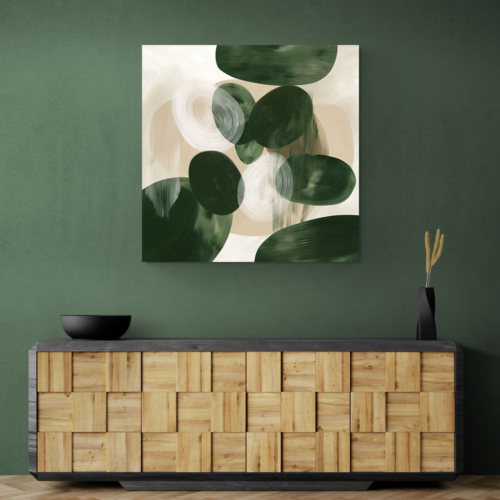 Abstract Minimalist Artwork With Overlapping Ovals 8 Abstract Minimalist Artwork With Overlapping Ovals 8