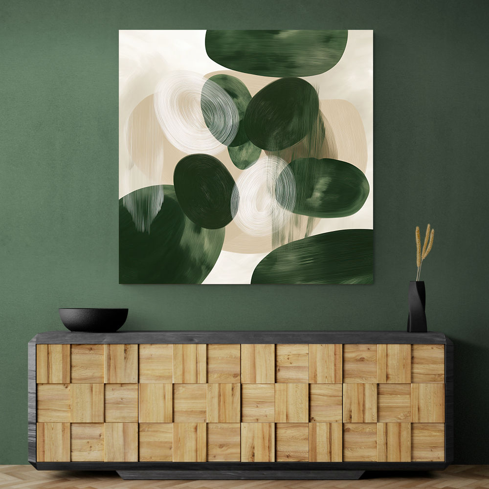 Abstract Minimalist Artwork With Overlapping Ovals 8 Abstract Minimalist Artwork With Overlapping Ovals 8