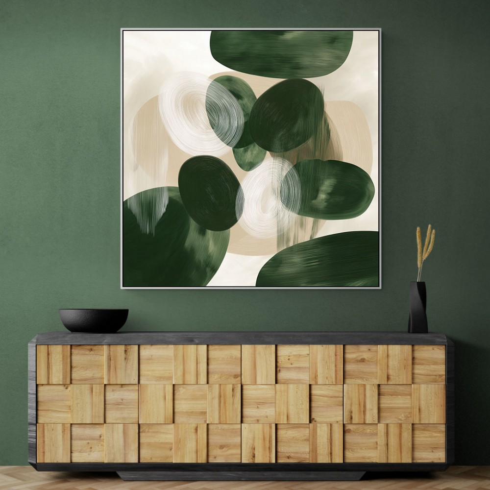 Abstract Minimalist Artwork With Overlapping Ovals 8 Abstract Minimalist Artwork With Overlapping Ovals 8