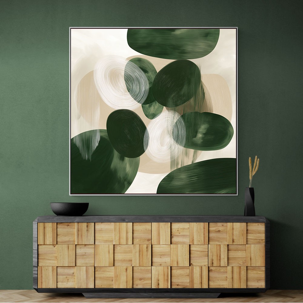 Abstract Minimalist Artwork With Overlapping Ovals 8 Abstract Minimalist Artwork With Overlapping Ovals 8