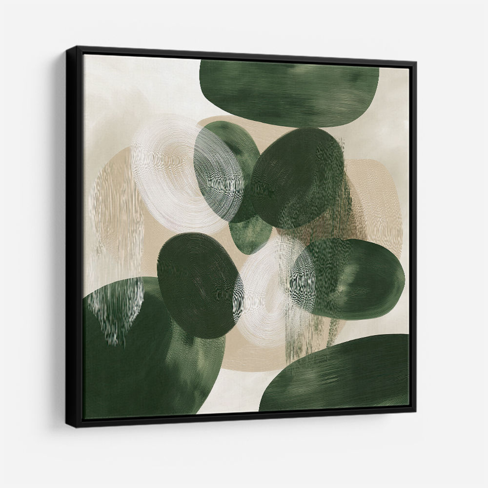 Abstract Minimalist Artwork With Overlapping Ovals 8 Abstract Minimalist Artwork With Overlapping Ovals 8