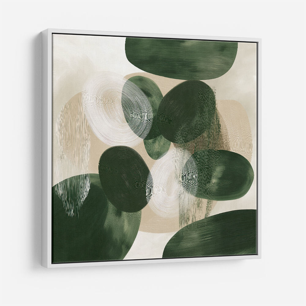 Abstract Minimalist Artwork With Overlapping Ovals 8 Abstract Minimalist Artwork With Overlapping Ovals 8