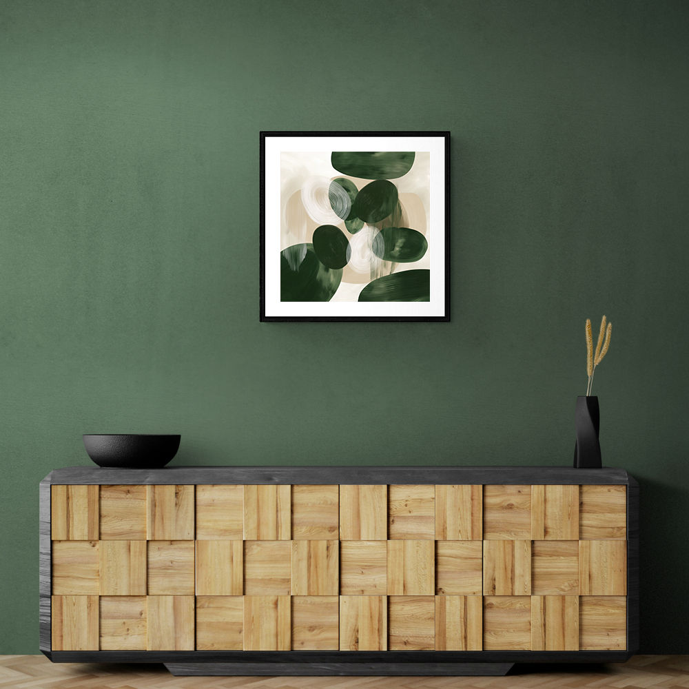 Abstract Minimalist Artwork With Overlapping Ovals 8 Abstract Minimalist Artwork With Overlapping Ovals 8