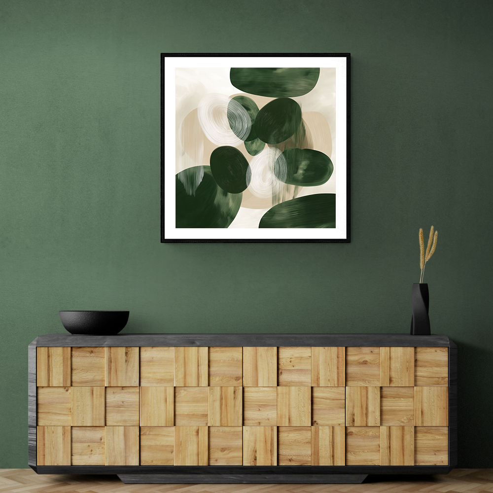 Abstract Minimalist Artwork With Overlapping Ovals 8 Abstract Minimalist Artwork With Overlapping Ovals 8