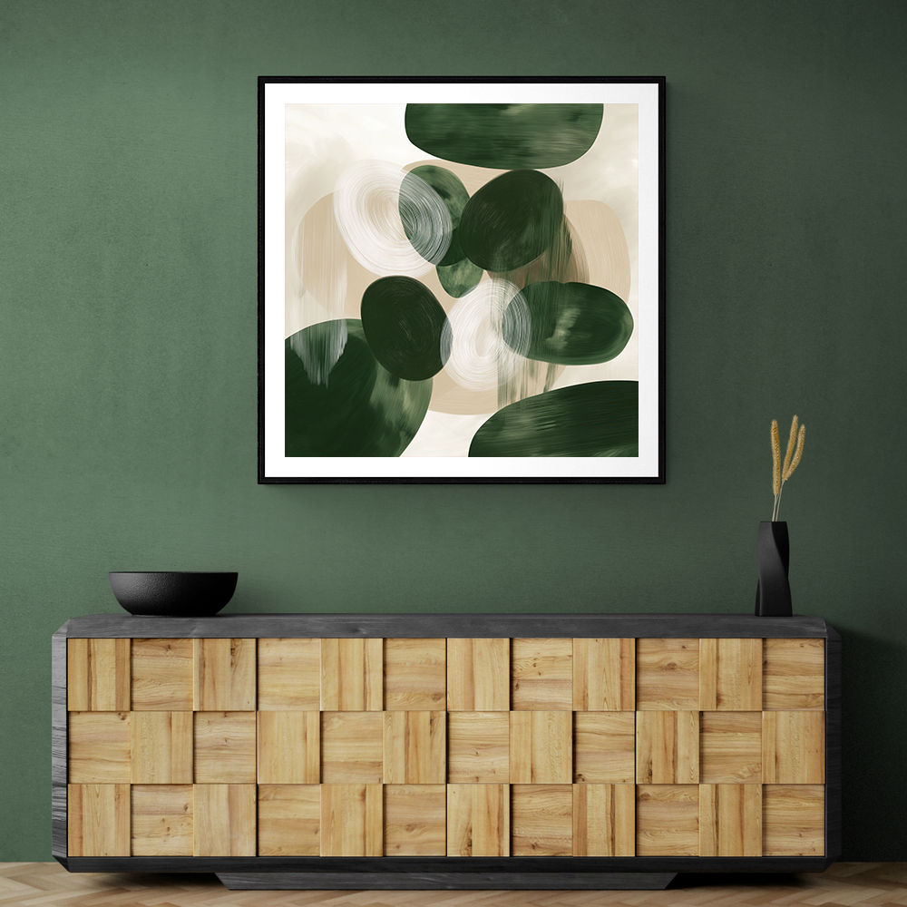 Abstract Minimalist Artwork With Overlapping Ovals 8 Abstract Minimalist Artwork With Overlapping Ovals 8