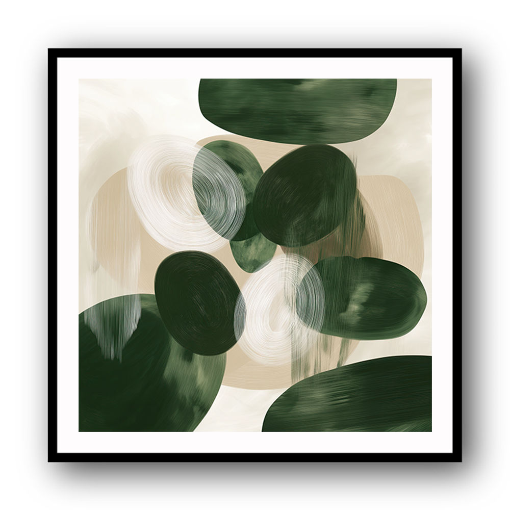 Abstract Minimalist Artwork With Overlapping Ovals 8 Abstract Minimalist Artwork With Overlapping Ovals 8