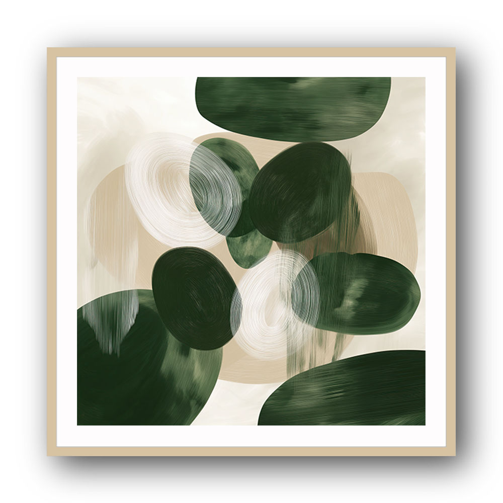 Abstract Minimalist Artwork With Overlapping Ovals 8 Abstract Minimalist Artwork With Overlapping Ovals 8
