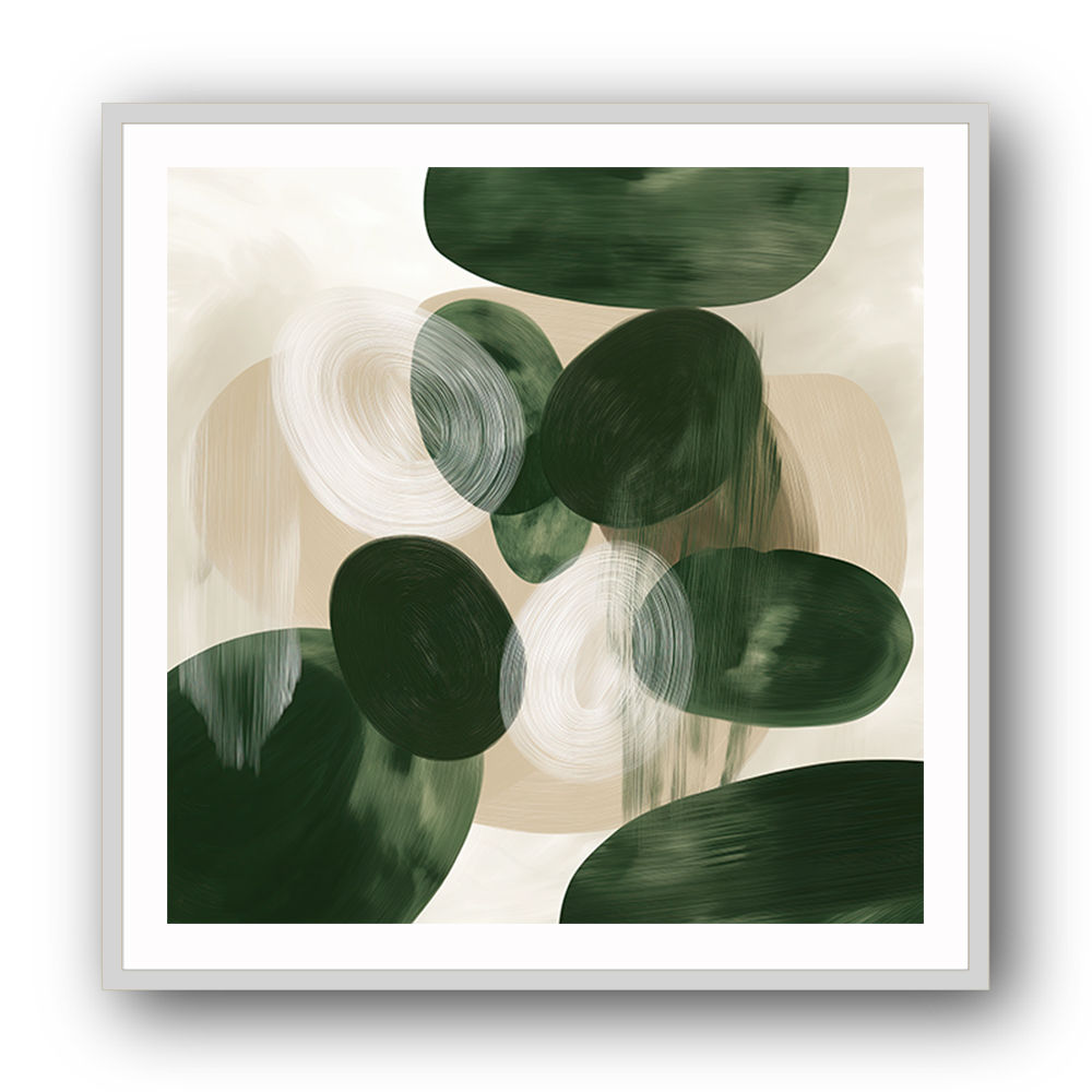 Abstract Minimalist Artwork With Overlapping Ovals 8 Abstract Minimalist Artwork With Overlapping Ovals 8