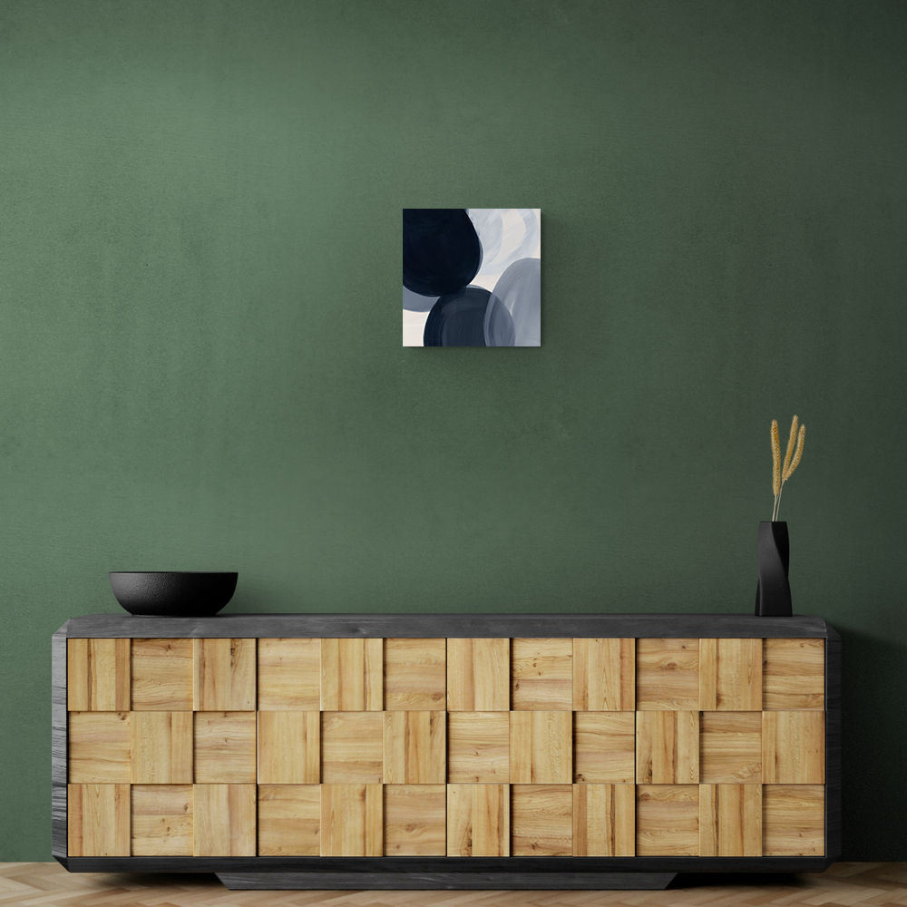Abstract Minimalist Artwork With Overlapping Ovals 9 Abstract Minimalist Artwork With Overlapping Ovals 9