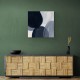 Abstract Minimalist Artwork With Overlapping Ovals 9 Abstract Minimalist Artwork With Overlapping Ovals 9