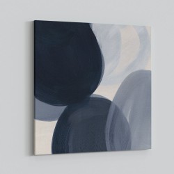 Abstract Minimalist Artwork With Overlapping Ovals 9
