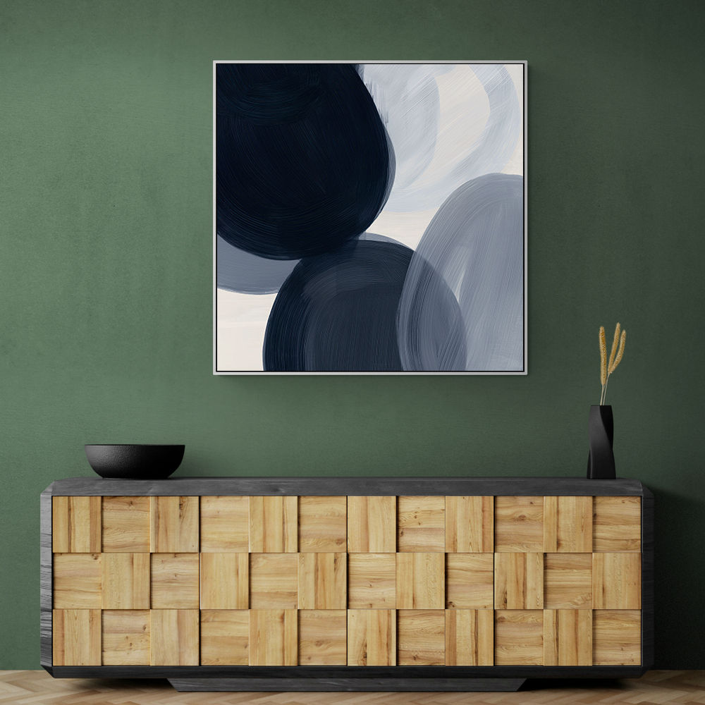 Abstract Minimalist Artwork With Overlapping Ovals 9 Abstract Minimalist Artwork With Overlapping Ovals 9