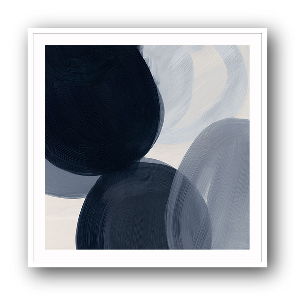 Abstract Minimalist Artwork With Overlapping Ovals 9 Abstract Minimalist Artwork With Overlapping Ovals 9