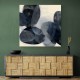 Abstract Minimalist Artwork With Overlapping Ovals 1 Abstract Minimalist Artwork With Overlapping Ovals 1