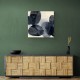 Abstract Minimalist Artwork With Overlapping Ovals 1 Abstract Minimalist Artwork With Overlapping Ovals 1