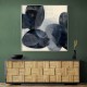 Abstract Minimalist Artwork With Overlapping Ovals 1 Abstract Minimalist Artwork With Overlapping Ovals 1