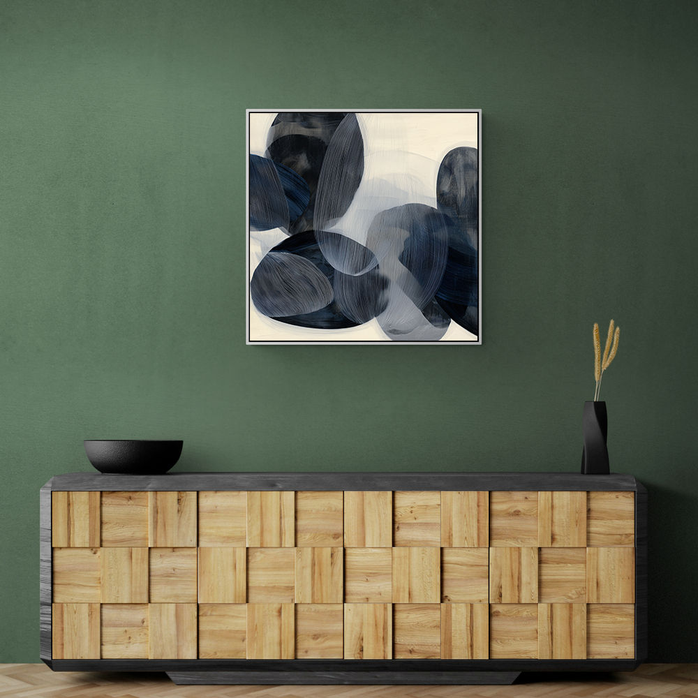 Abstract Minimalist Artwork With Overlapping Ovals 1 Abstract Minimalist Artwork With Overlapping Ovals 1