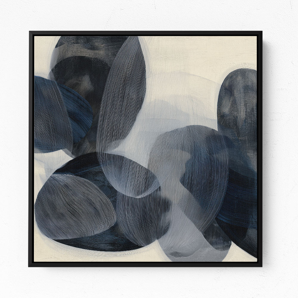 Abstract Minimalist Artwork With Overlapping Ovals 1 Abstract Minimalist Artwork With Overlapping Ovals 1