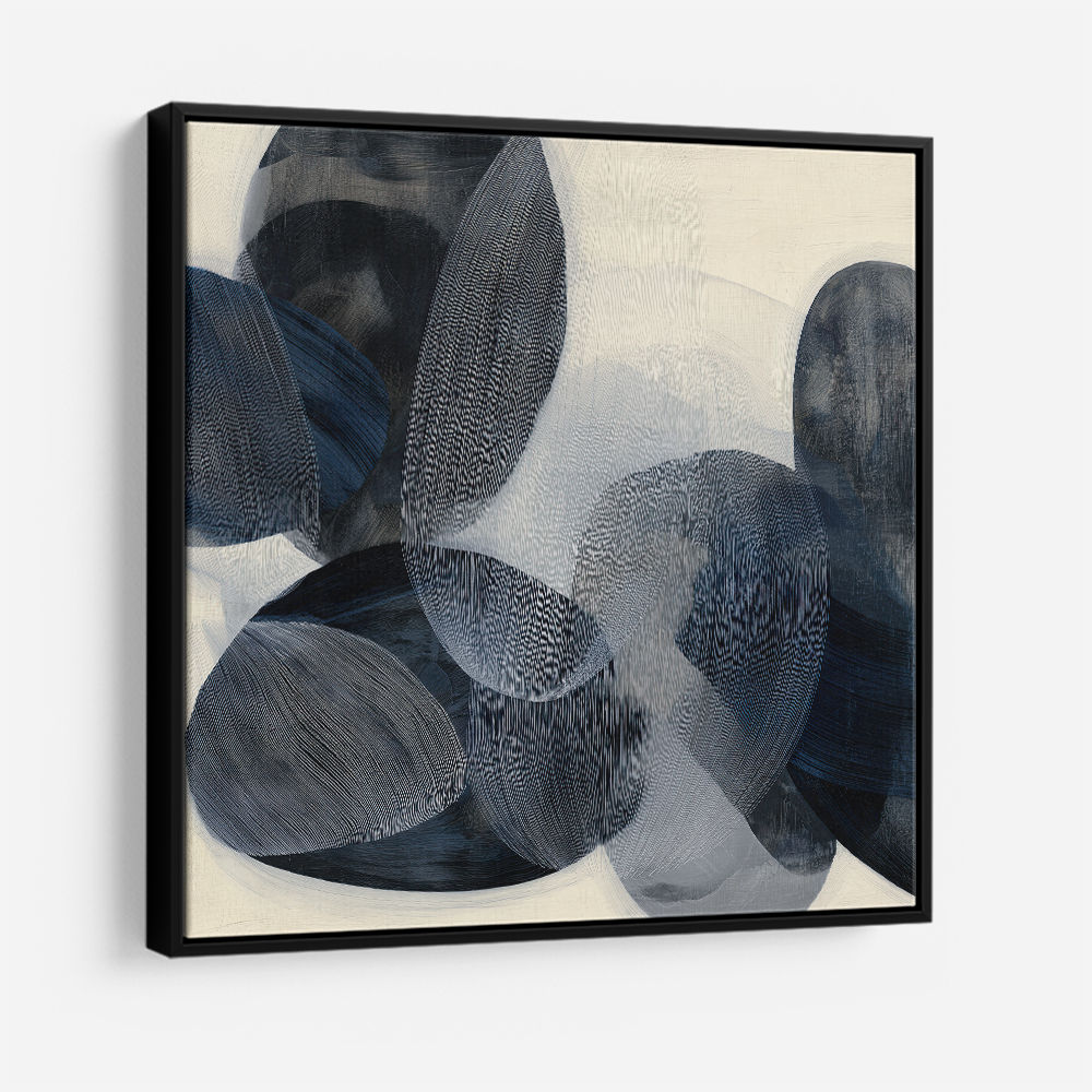 Abstract Minimalist Artwork With Overlapping Ovals 1 Abstract Minimalist Artwork With Overlapping Ovals 1