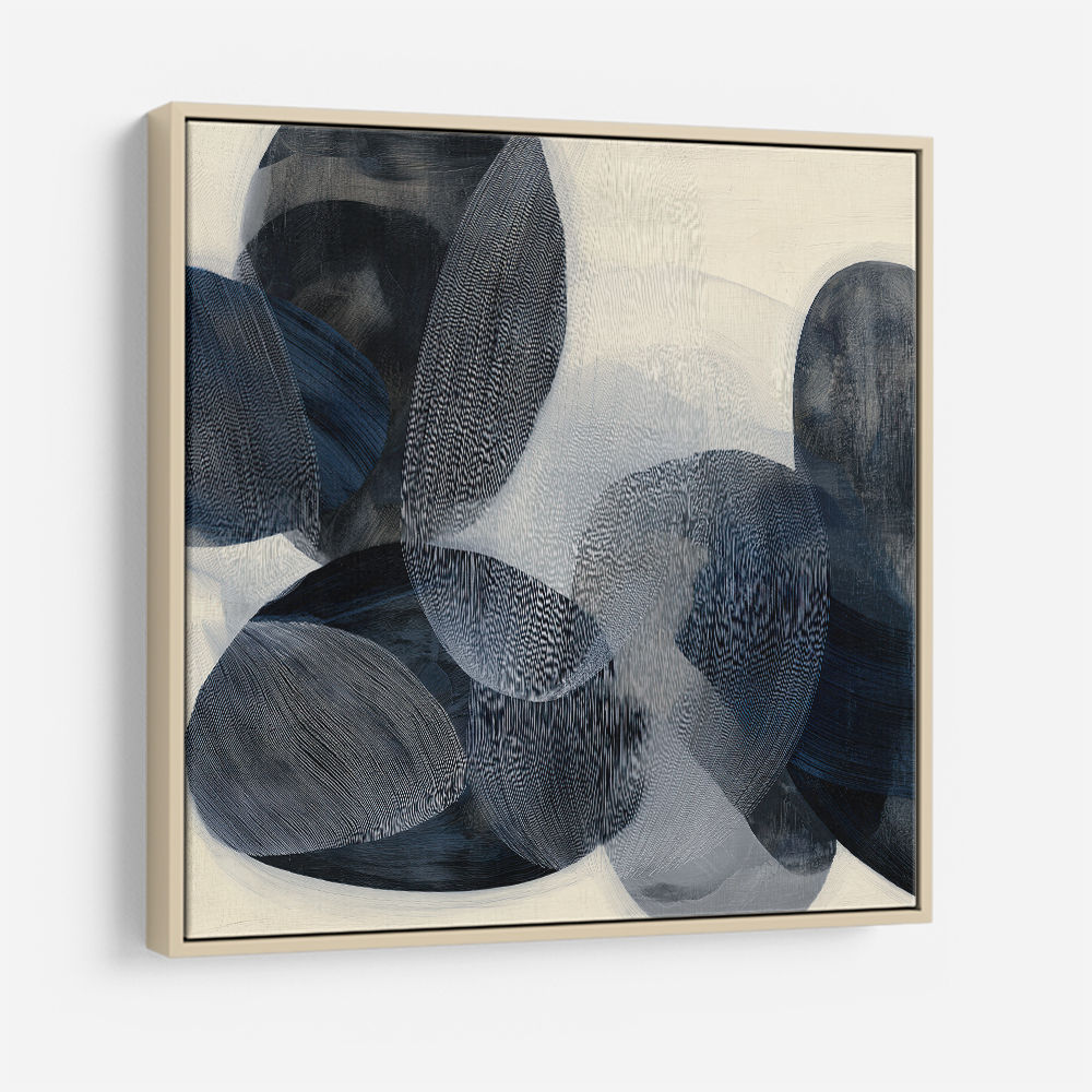 Abstract Minimalist Artwork With Overlapping Ovals 1 Abstract Minimalist Artwork With Overlapping Ovals 1
