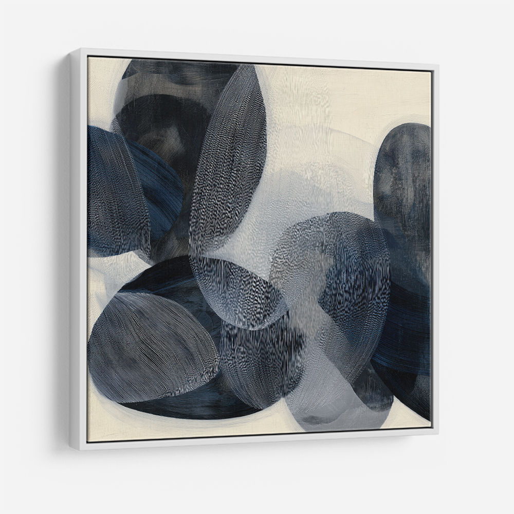 Abstract Minimalist Artwork With Overlapping Ovals 1 Abstract Minimalist Artwork With Overlapping Ovals 1
