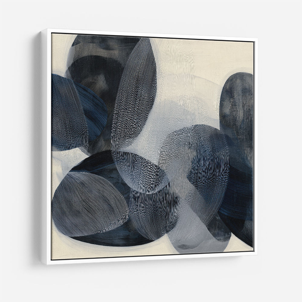 Abstract Minimalist Artwork With Overlapping Ovals 1 Abstract Minimalist Artwork With Overlapping Ovals 1