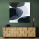Abstract Minimalist Artwork With Overlapping Ovals 2 Abstract Minimalist Artwork With Overlapping Ovals 2