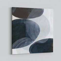 Abstract Minimalist Artwork With Overlapping Ovals 2
