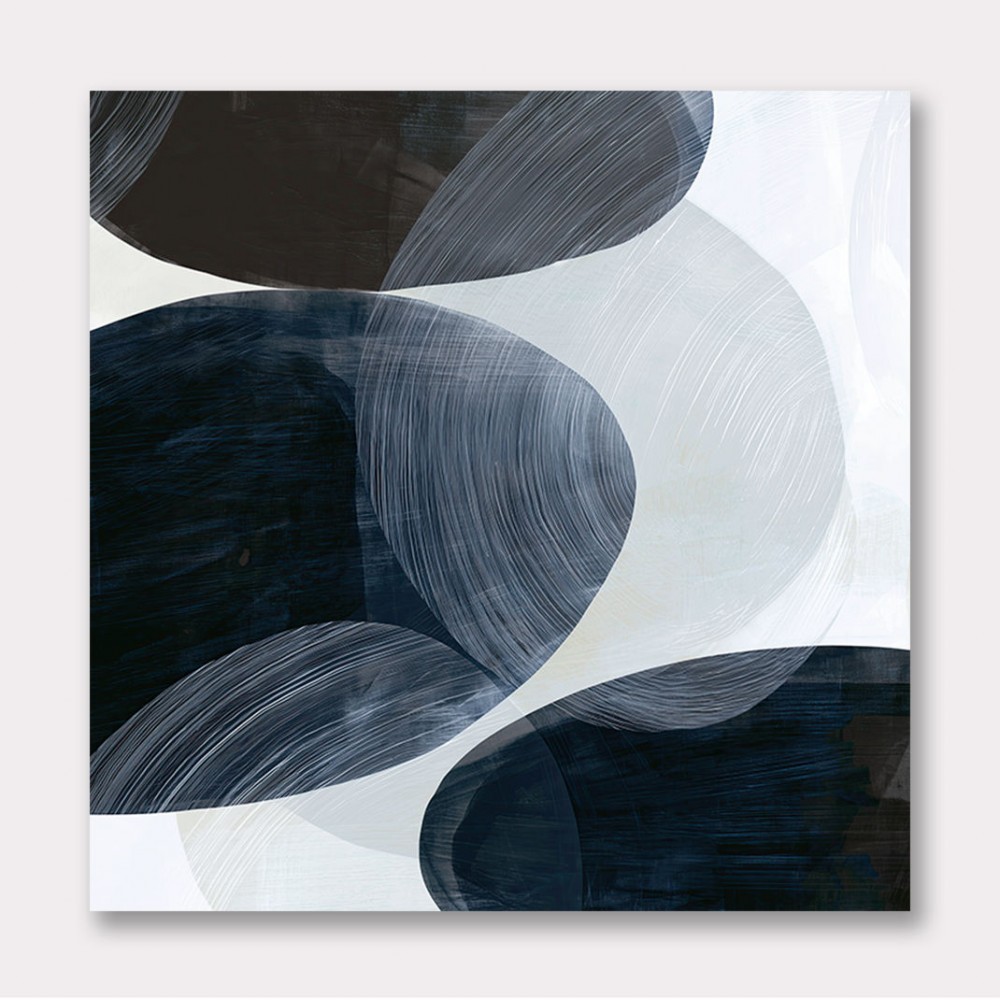 Abstract Minimalist Artwork With Overlapping Ovals 2 Abstract Minimalist Artwork With Overlapping Ovals 2
