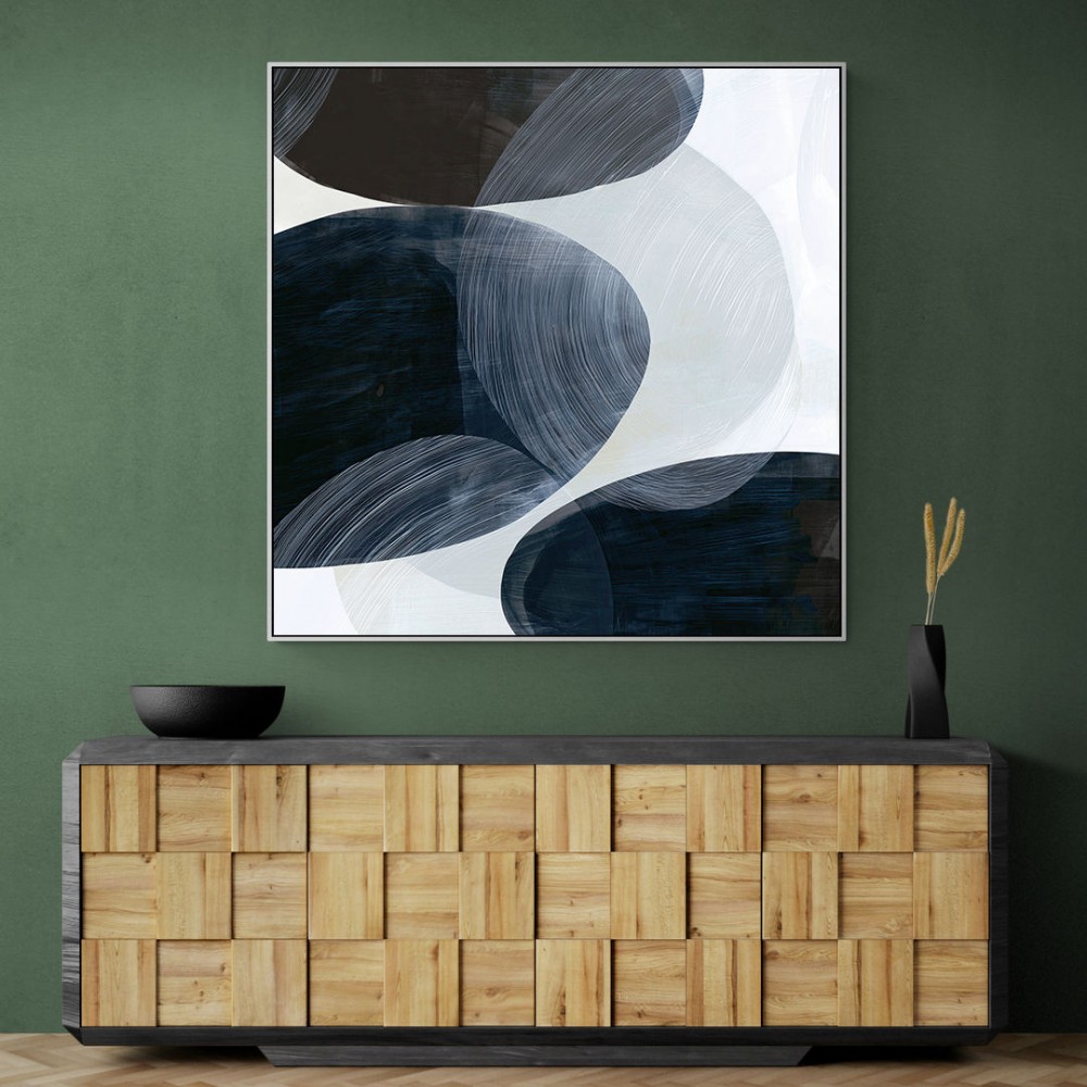 Abstract Minimalist Artwork With Overlapping Ovals 2 Abstract Minimalist Artwork With Overlapping Ovals 2