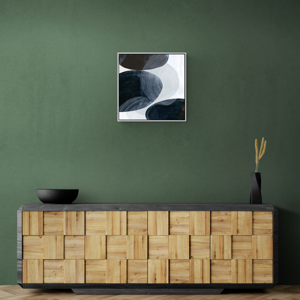 Abstract Minimalist Artwork With Overlapping Ovals 2 Abstract Minimalist Artwork With Overlapping Ovals 2