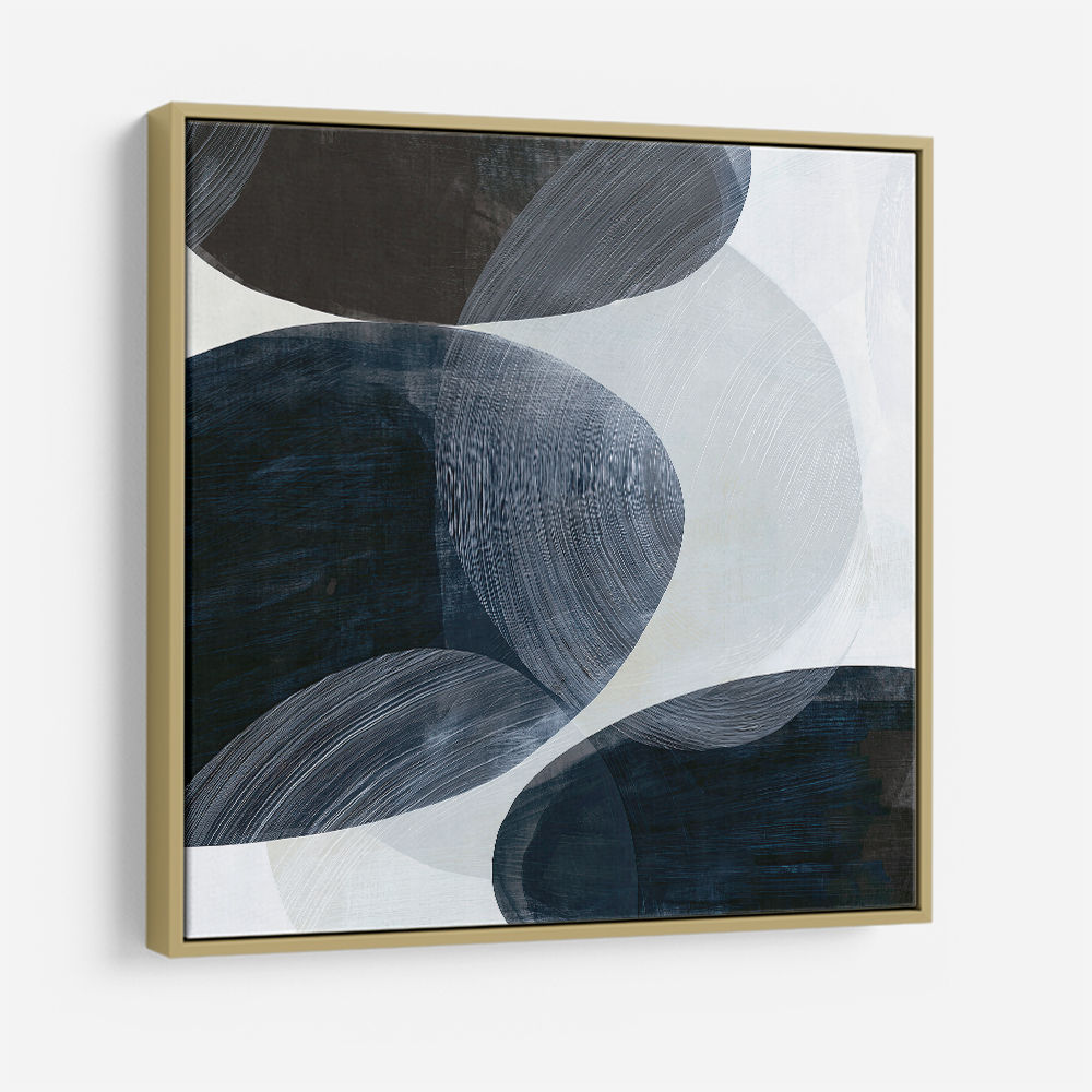 Abstract Minimalist Artwork With Overlapping Ovals 2 Abstract Minimalist Artwork With Overlapping Ovals 2