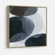 Abstract Minimalist Artwork With Overlapping Ovals 2 Abstract Minimalist Artwork With Overlapping Ovals 2
