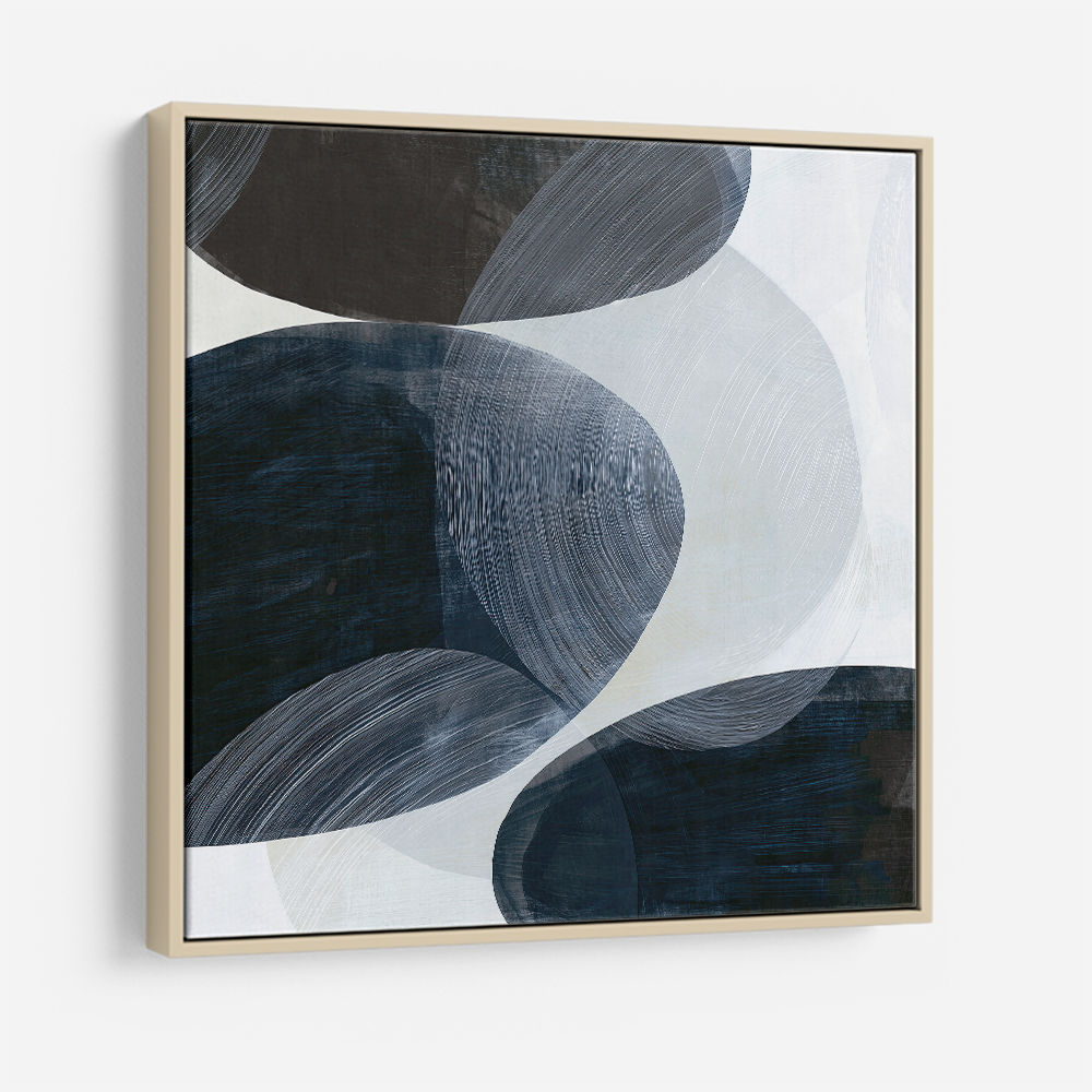 Abstract Minimalist Artwork With Overlapping Ovals 2 Abstract Minimalist Artwork With Overlapping Ovals 2