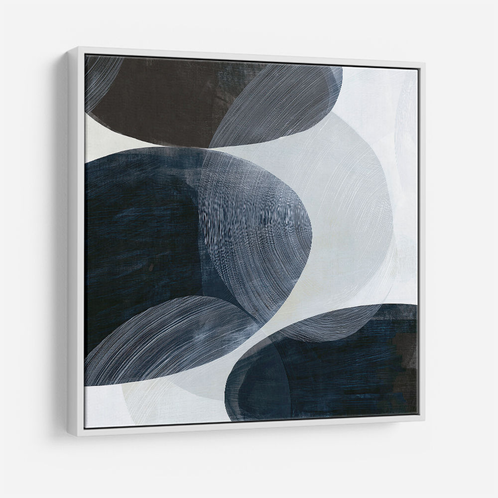 Abstract Minimalist Artwork With Overlapping Ovals 2 Abstract Minimalist Artwork With Overlapping Ovals 2