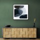 Abstract Minimalist Artwork With Overlapping Ovals 2 Abstract Minimalist Artwork With Overlapping Ovals 2