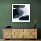 Abstract Minimalist Artwork With Overlapping Ovals 2 Abstract Minimalist Artwork With Overlapping Ovals 2