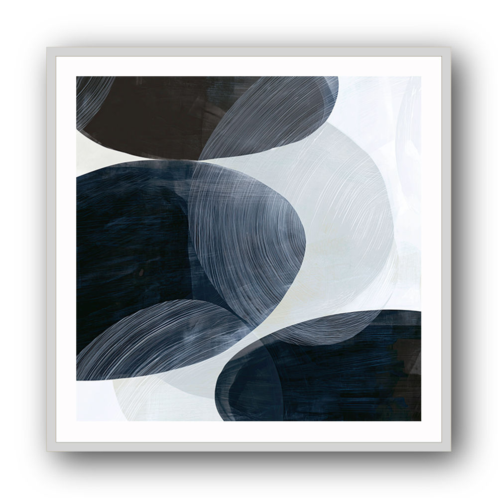 Abstract Minimalist Artwork With Overlapping Ovals 2 Abstract Minimalist Artwork With Overlapping Ovals 2