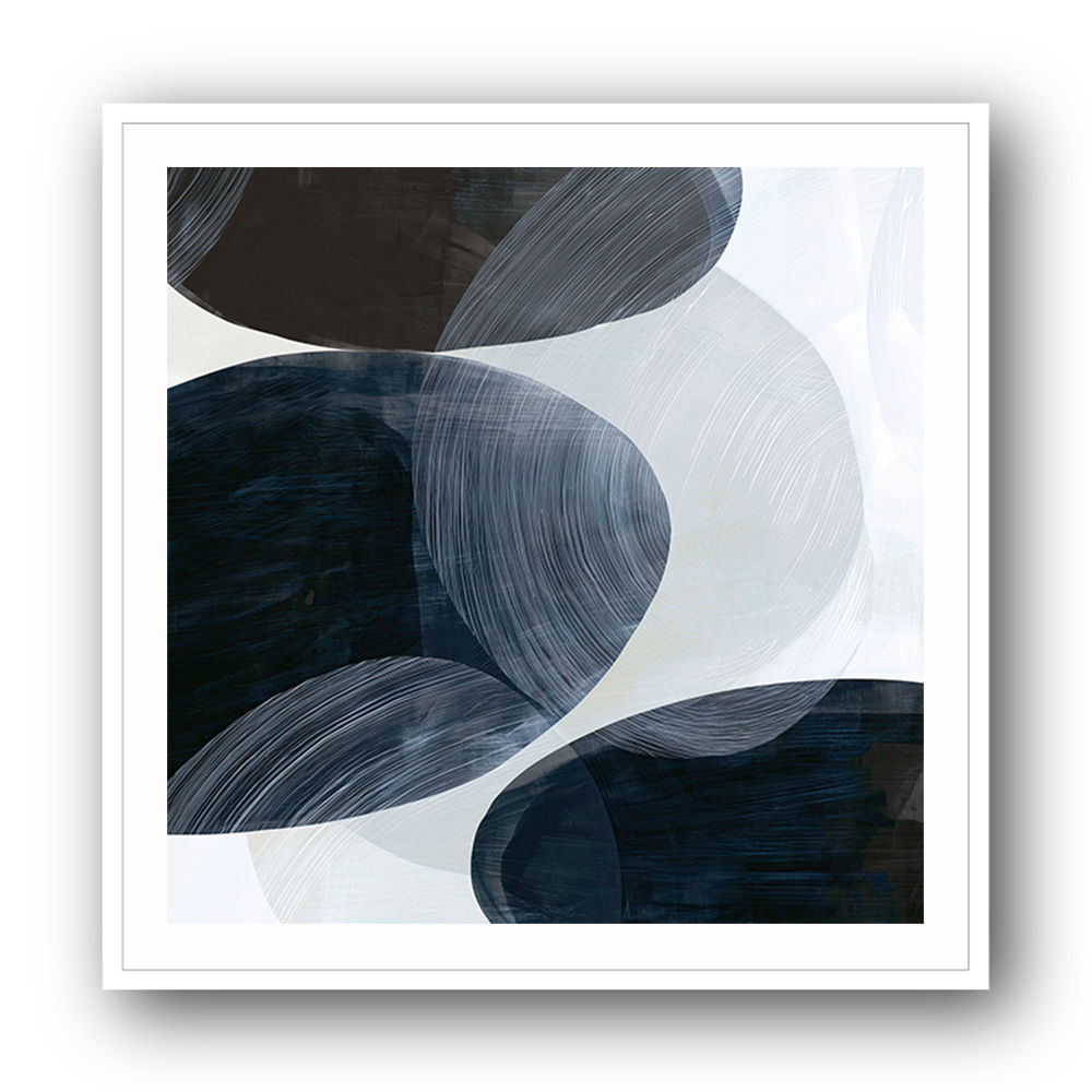 Abstract Minimalist Artwork With Overlapping Ovals 2 Abstract Minimalist Artwork With Overlapping Ovals 2
