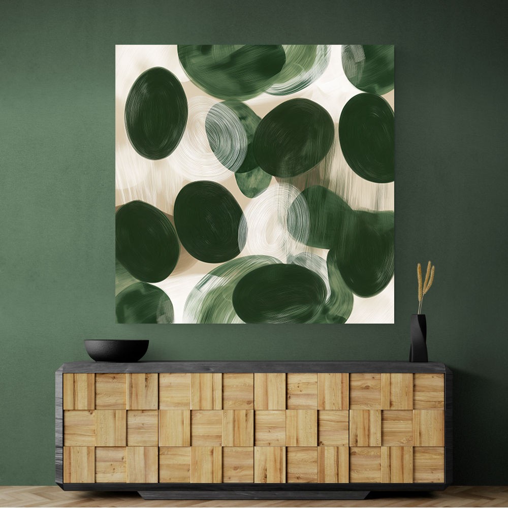 Abstract Minimalist Artwork With Overlapping Ovals 4 Abstract Minimalist Artwork With Overlapping Ovals 4