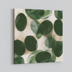 Abstract Minimalist Artwork With Overlapping Ovals 4