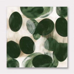 Abstract Minimalist Artwork With Overlapping Ovals 4