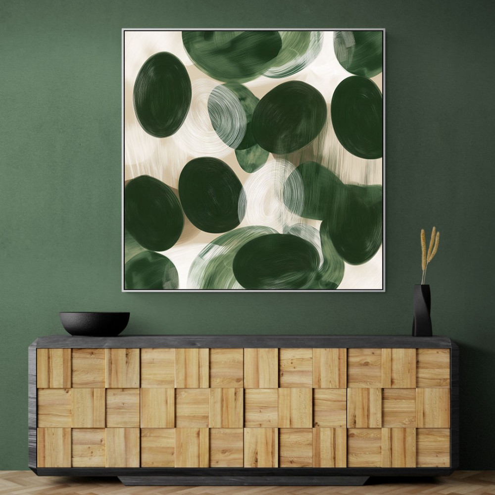 Abstract Minimalist Artwork With Overlapping Ovals 4 Abstract Minimalist Artwork With Overlapping Ovals 4