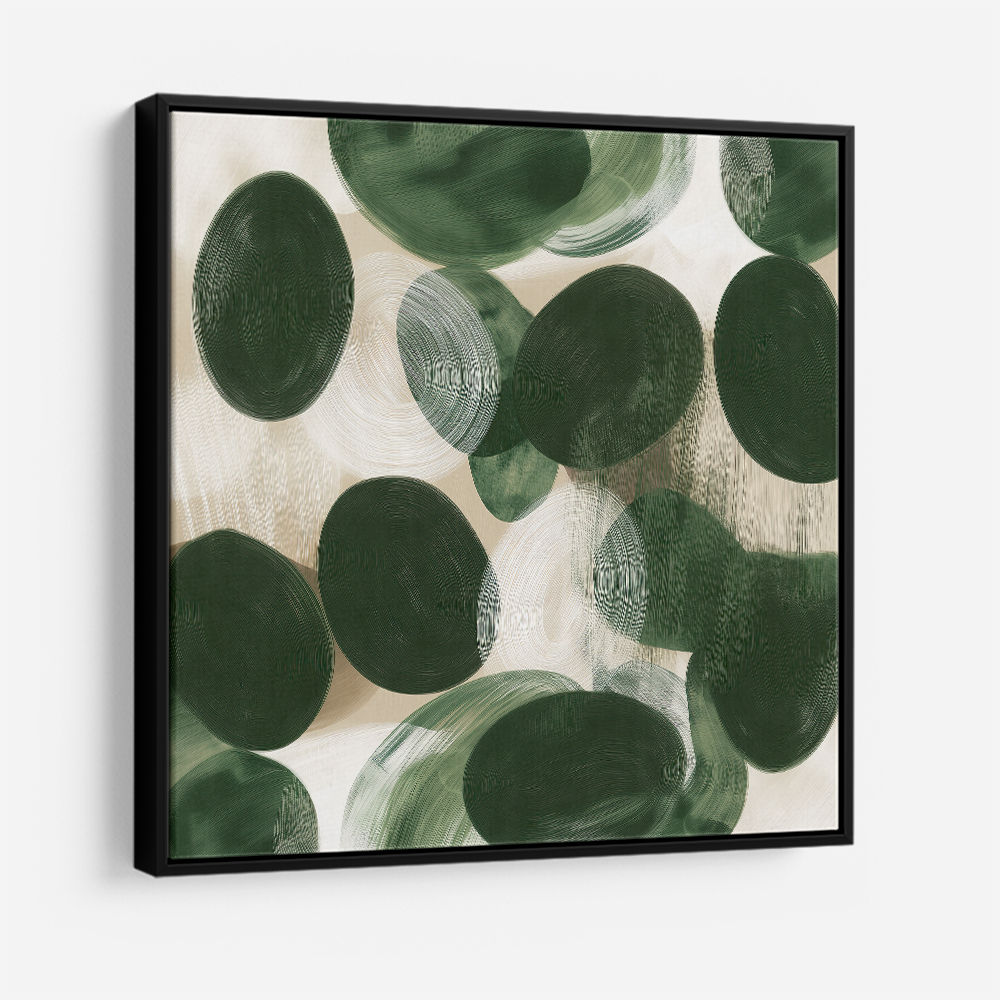 Abstract Minimalist Artwork With Overlapping Ovals 4 Abstract Minimalist Artwork With Overlapping Ovals 4