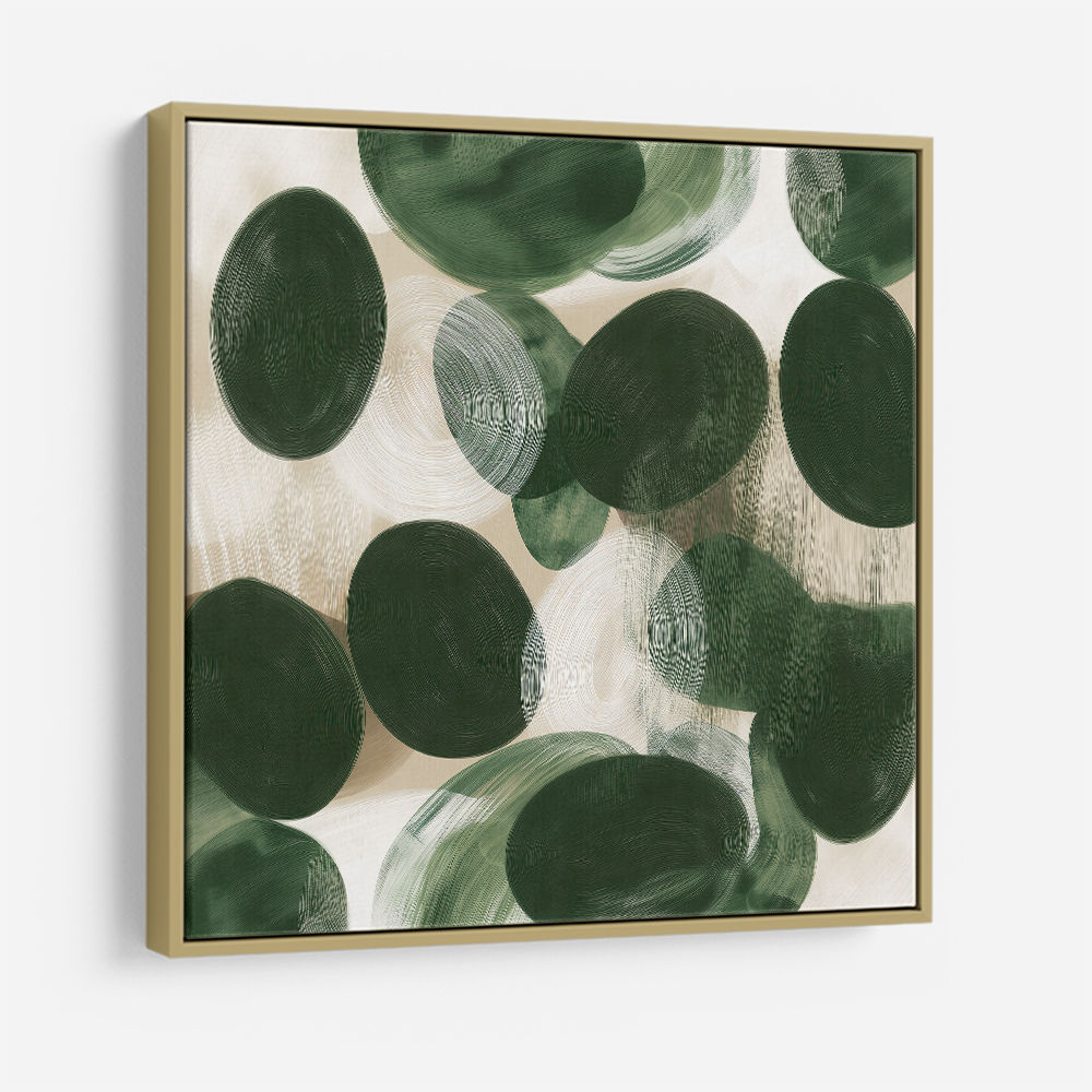 Abstract Minimalist Artwork With Overlapping Ovals 4 Abstract Minimalist Artwork With Overlapping Ovals 4
